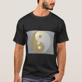 Golden Ying Yang T-shirt