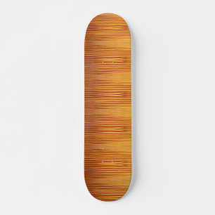Golden zand abstract strand skateboard