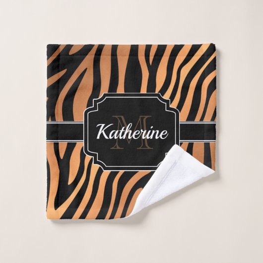 Golden Zebra (Gant de toilette)