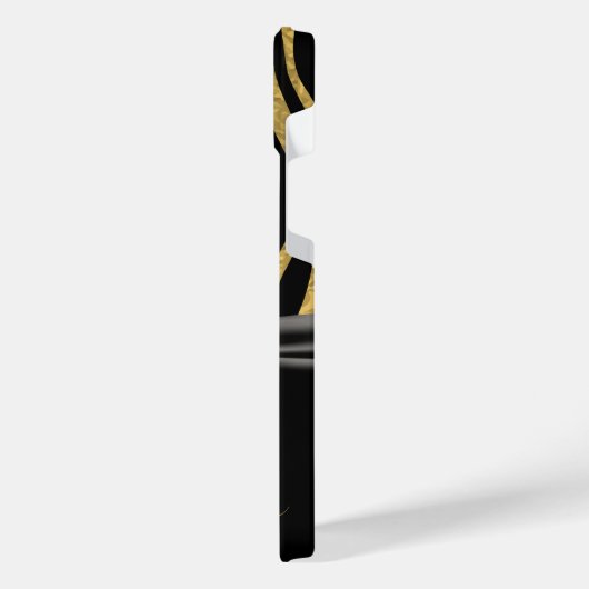 Golden Zebra Print et Bow (Côté gauche)