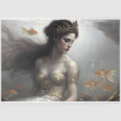 Golden Zee Queen Zeemeermin Decoupage Tissuepapier (Voorkant)