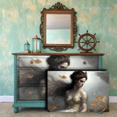 Golden Zee Queen Zeemeermin Decoupage Tissuepapier