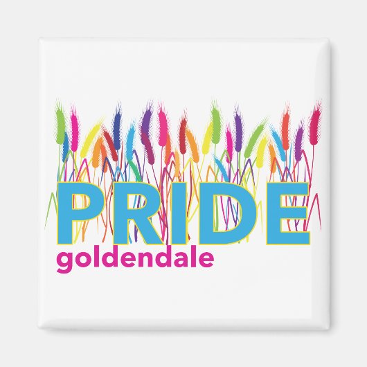 Goldendale PRIDE Swag Magneet (Voorkant)