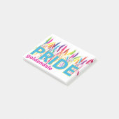 Goldendale PRIDE Swag Post-it® Notes (Schuin)