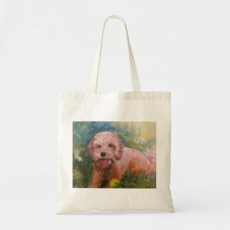 Goldendoedle/Labradoodle Bag Je personaliseert Tote Bag