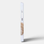 Goldendoedle Puppy met sneeuw op gezicht Case-Mate iPhone Case (Achterkant / Links)