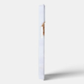 Goldendoedle Puppy met sneeuw op gezicht Case-Mate iPhone Case (Achterkant / Rechts)