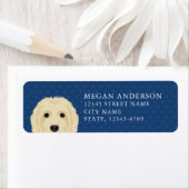 Goldendoedle Return Address Labels (Insitu)