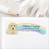 Goldendoedle Return Address Labels (Insitu)