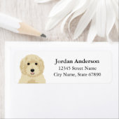 Goldendoedle Return Address Labels (Insitu)