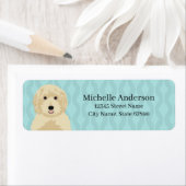 Goldendoedle Return Address Labels
