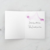 Goldendoedle Thinking of You Kaart (Binnen)