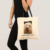Goldendoedles Rule Canvas Budget Canvas tas (Voorkant (product))