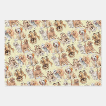 Goldendole Cute Dog Pattern