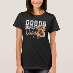 Goldendole Dog Dood Dad Doodle Ma Doods voor T-shirt