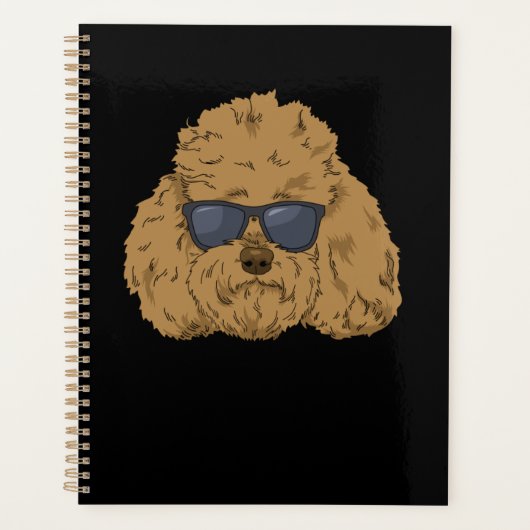 Goldendole Dog Doodle Mam Gifts Dad Labradoodle Planner (Voorkant)