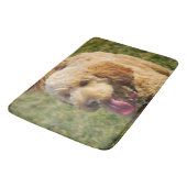 Goldendole Dog Foto Badmat (Gekanteld)