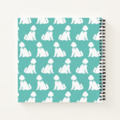 Goldendole Dog Puppy Labradoodle Notitieboek (Achterkant)