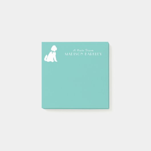 Goldendole Dog Puppy Labradoodle Post-it® Notes (Voorkant)