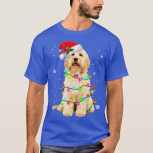 Goldendole Dog Tree-kerstfeestmaal D T-shirt