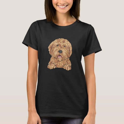 Goldendole Dood Doodle Dog T-shirt (Voorkant)