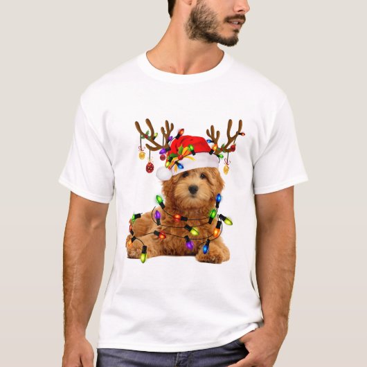 Goldendole kerstpas render kerstmis t-shirt (Voorkant)