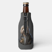 Goldendole labradole coozie grappige cadeau (Fles Achterkant)