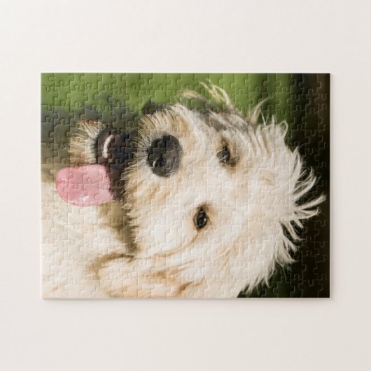 Goldendole Puppy Panting Legpuzzel (Horizontaal)