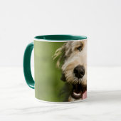 Goldendole Puppy Panting Mok (Voorkant links)