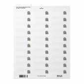 Goldendole Return Address Label (Full Sheet)