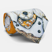 Goldendole Stropdas (Opgerold)