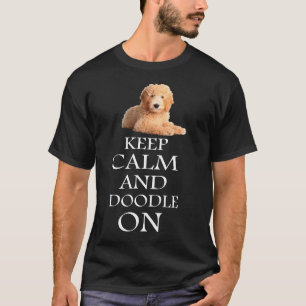 Goldendole T Shirt KEEP CALM EN DOODLE AAN