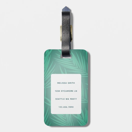 Goldendoodle Bagagelabel (Achterkant verticaal)