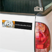 Goldendoodle Bumpersticker (Op Truck)