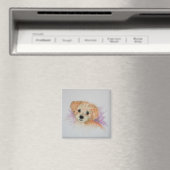 Goldendoodle Chien Chien Chien Chien Magnet (In Situ (Lave-vaisselle))