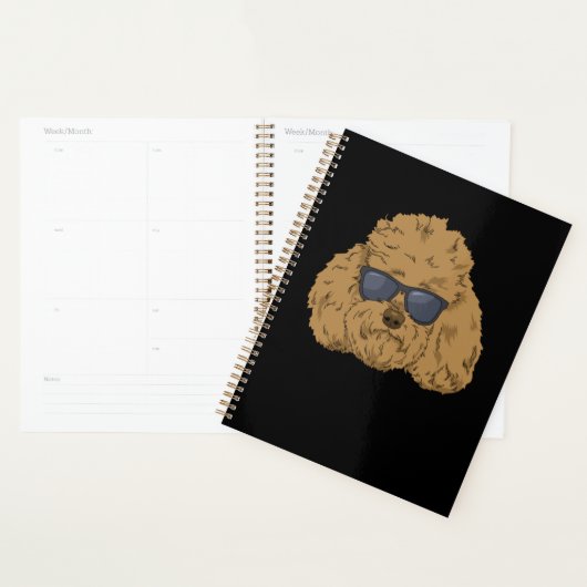 Goldendoodle Chien Doodle Maman Cadeaux Papa Labra (Devant avec enveloppe)