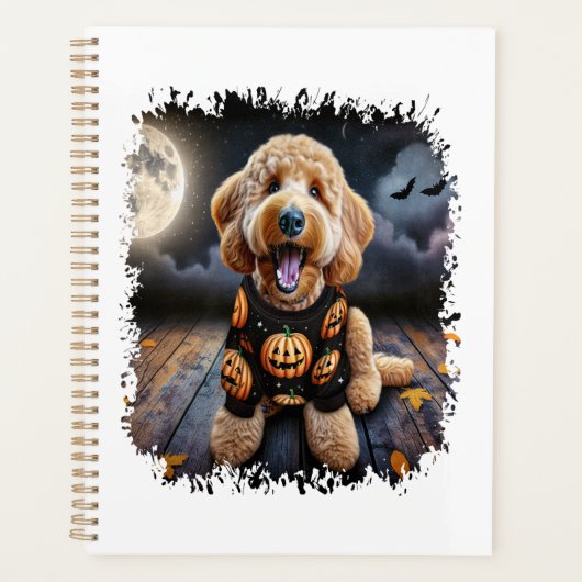 Goldendoodle Chien Halloween (Devant)
