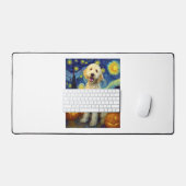 Goldendoodle Chien Mignon Halloween Jack O Lantern (Clavier et souris)