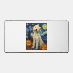 Goldendoodle Chien Mignon Halloween Jack O Lantern