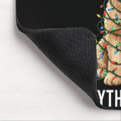 Goldendoodle Christmas I'm Fine Everything Is Fine Muismat (Hoek)