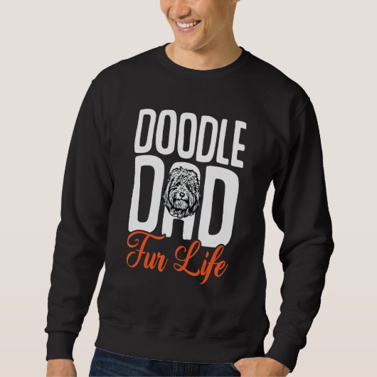 Goldendoodle Dood Doodle Dad Fur Life Trui (Voorkant)
