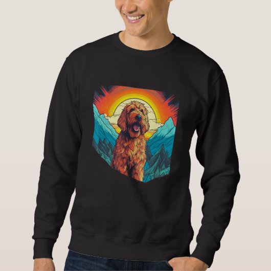 Goldendoodle Dood  Doodle Dog Golden Doodle 10 Trui (Voorkant)