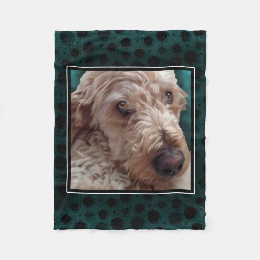Goldendoodle Fleece Deken (Voorkant)