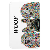 Goldendoodle, French Bulldog, Bernedoodle Magnet (Vertical)