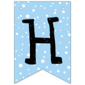 Goldendoodle Gelukkig Verjaardagsfeest Bunting Vla Vlaggetjes (Tweede vlag)