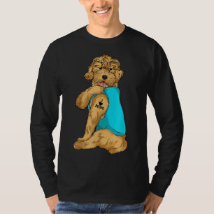 Goldendoodle Ik Hou Mam Tattoo Kleding Hond Mam Gi T-shirt