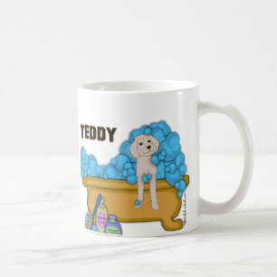 Goldendoodle in Bath Tub Koffiemok