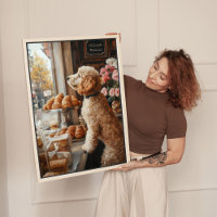 Goldendoodle in Franse Bakkerij Kunst