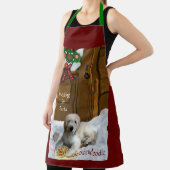 Goldendoodle kerstcadeaus schort (Insitu)