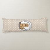 Goldendoodle Mam Doodle Mam (gouden rood) Dog Mam Lichaamskussen (Achterkant)